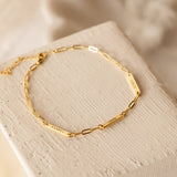 personalised Etch Chain Bracelet 