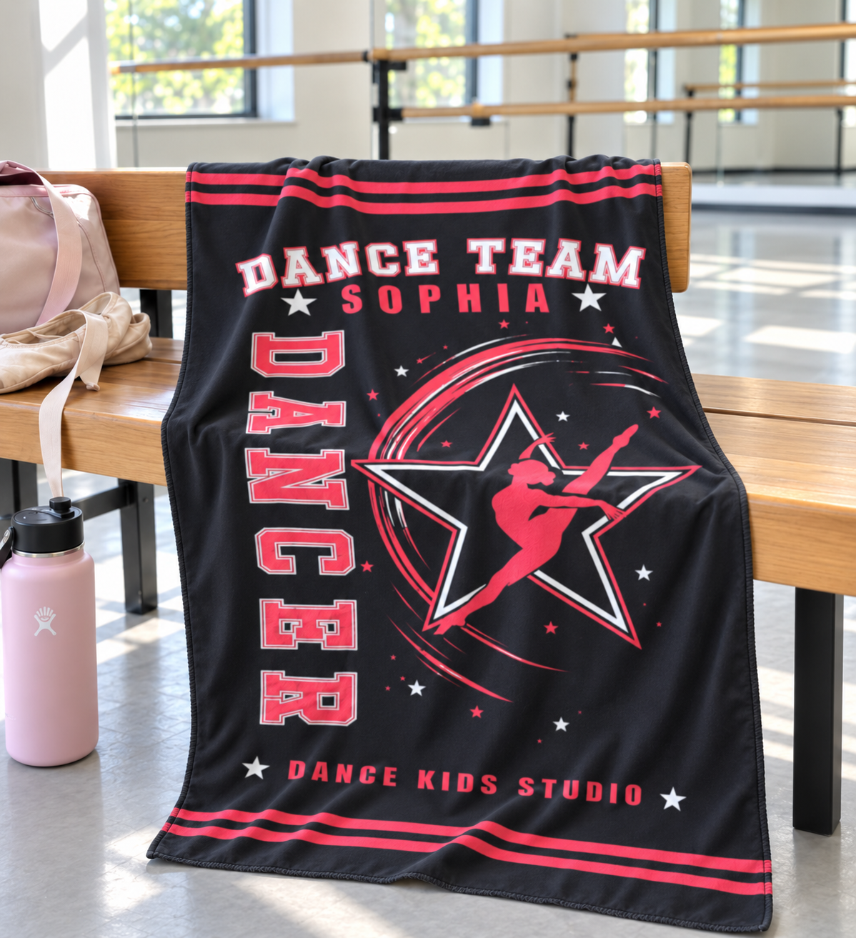 Dance Team Personalized Towel