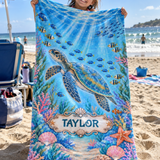 Storybook Personalized Beach Towel