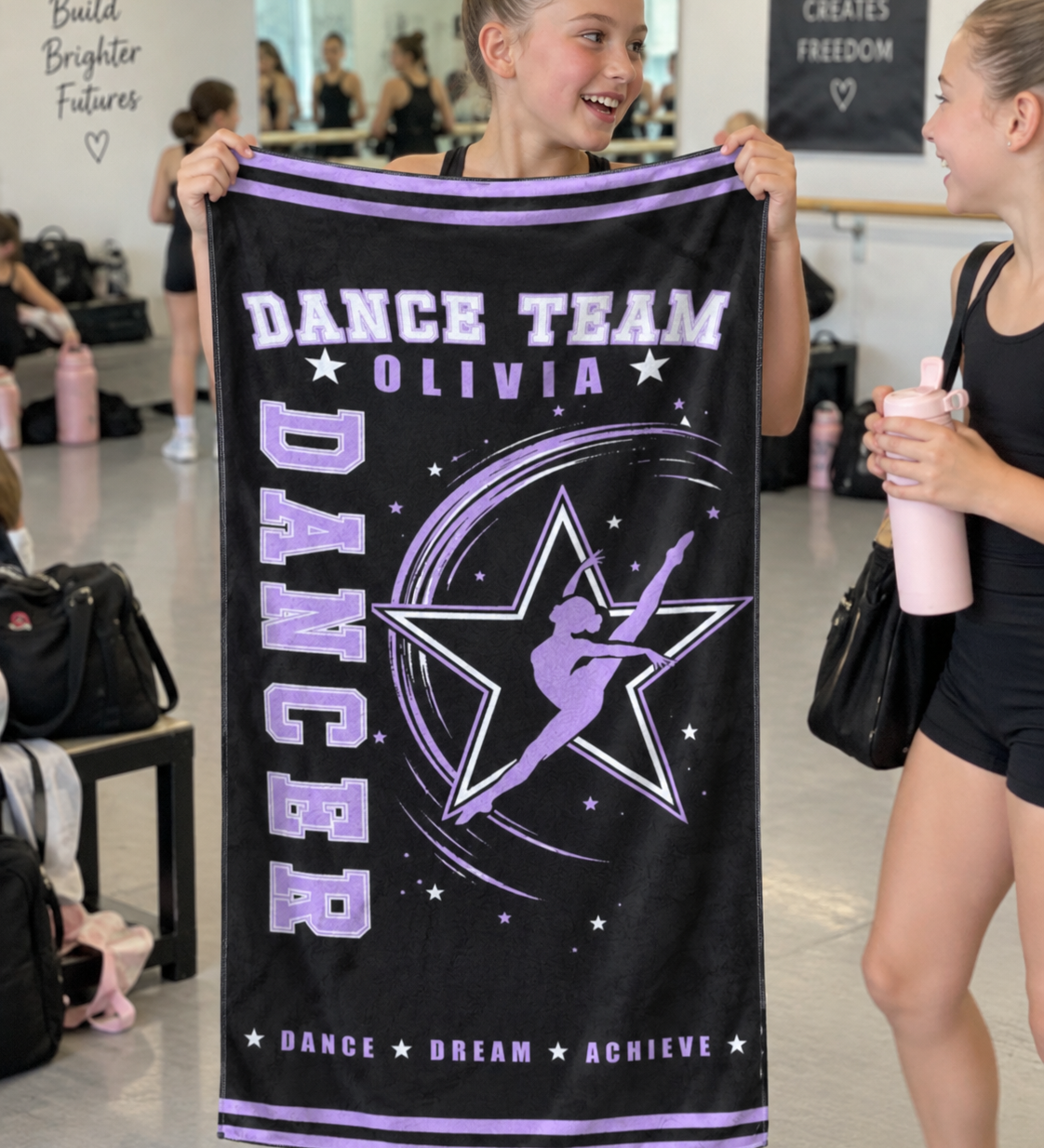 Dance Team Personalized Towel