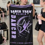 Dance Team Personalized Towel