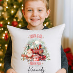 kids cushion Express Delivery with name, festive holiday décor