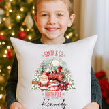 kids cushion Express Delivery with name, festive holiday décor