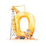 Construction Initial Toy Basket