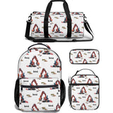 Personalised Duffle Bag, Backpack, Lunch Bag + Pencil Case Value Combo