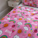 Personalised Quilt Cover & Pillowcase Set