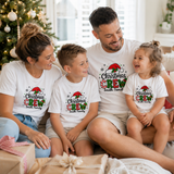 Personalised Christmas Crew Family T-Shirt