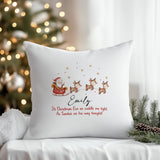 Custom Christmas Reindeer pillow for kids