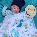 Personalised kids blanket - The Custom Co