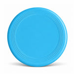 Blue personalised pet photo frisbee printed with your dog's picture