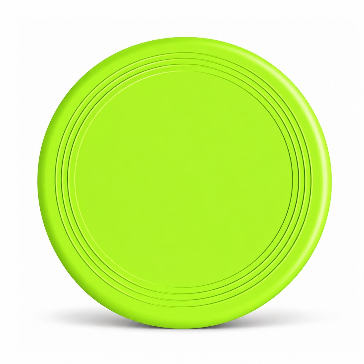 Green personalised pet photo frisbee printed with your dog's picture