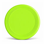 Green personalised pet photo frisbee printed with your dog's picture