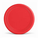 Red personalised pet photo frisbee printed with your dog's picture - The Custom Co