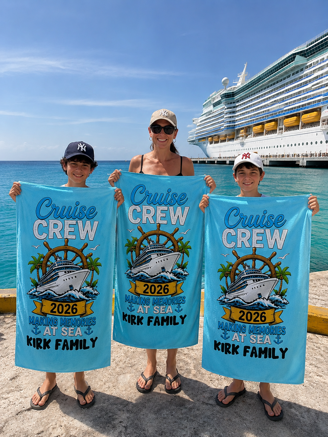 Making Memories Cruise 2026 | Personalized Quick Dry Sand-Free Towel