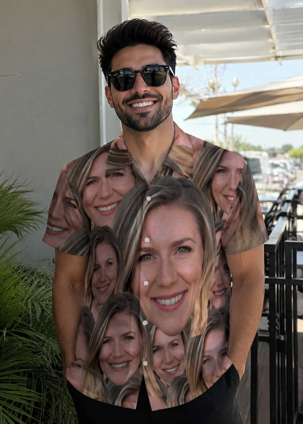 Custom Face Hawaiian shirt as a birthday gift for the friends