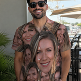 Custom Face Hawaiian shirt as a birthday gift for the friends