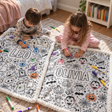 Halloween Colouring Blanket