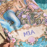 Storybook Personalized Beach Towel