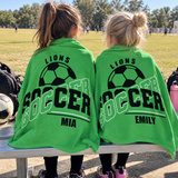 Soccer Team Personalized Towel