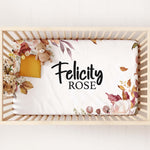 FLORAL PERSONALISED BLANKET