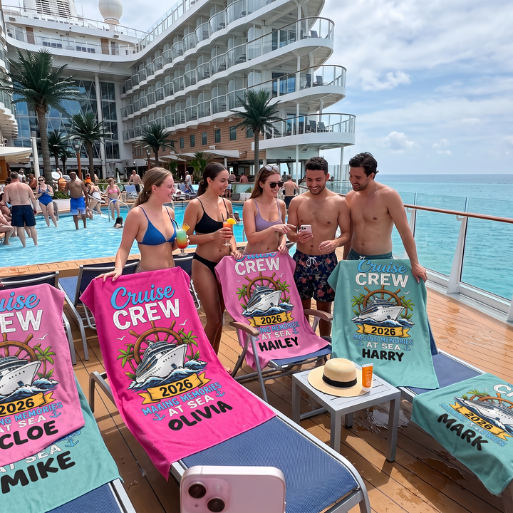 Making Memories Cruise 2026 | Personalized Quick Dry Sand-Free Towel