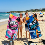 Beach Squad Personalized Towel