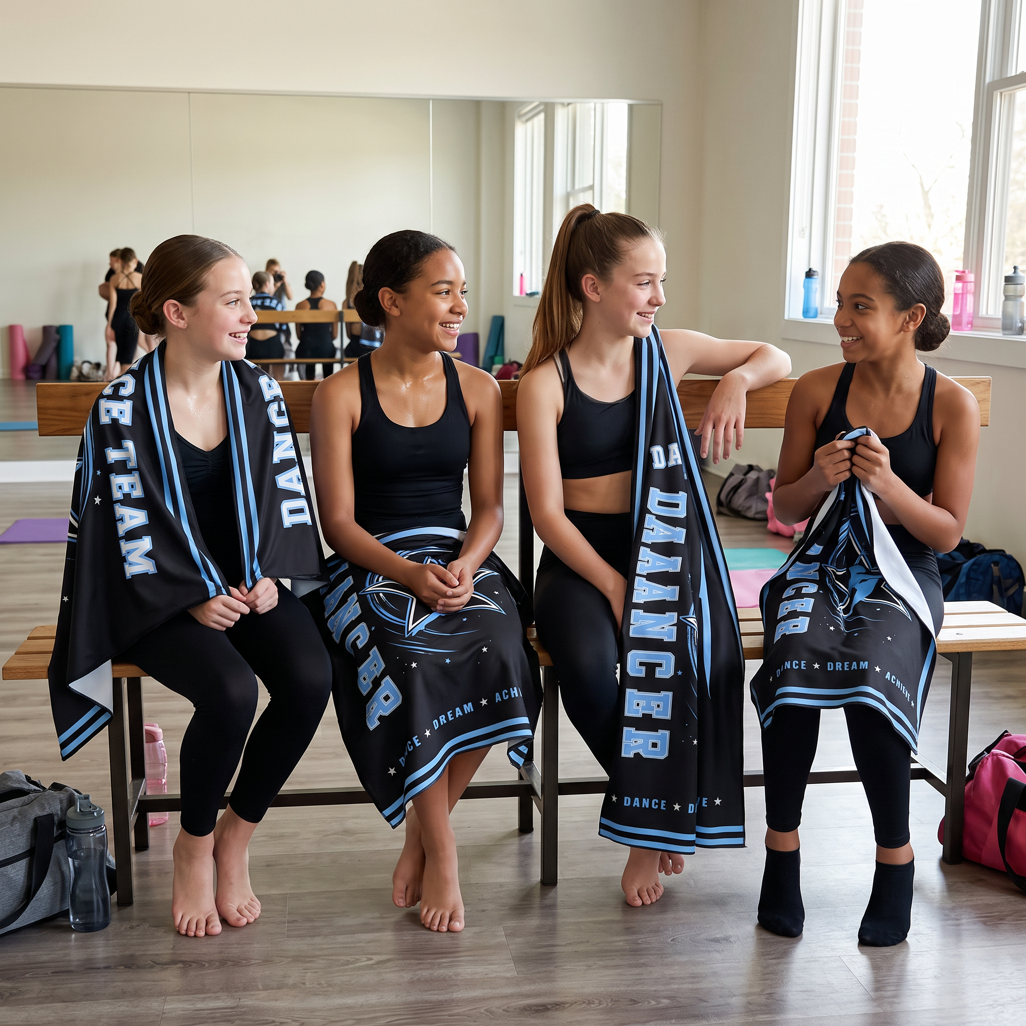 Dance Team Personalized Towel