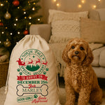 Dog Santa Sack - Personalised For Pets