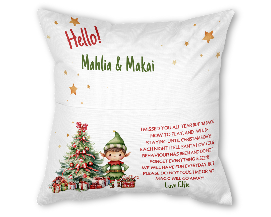 Christmas Elf Cushion