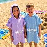 My Name personalised hooded towel with custom names - The Custom Co