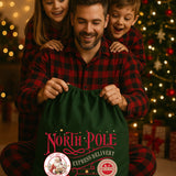 CUSTOM SANTA SACK NORTH POLE