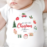 Christmas Wreath Onesie
