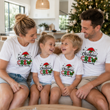 Personalised Christmas Crew Family T-Shirt