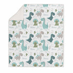 DINOSAUR KIDS SHERPA BLANKET