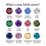Custom Birthstone Bangle