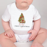 Christmas Bear Bib