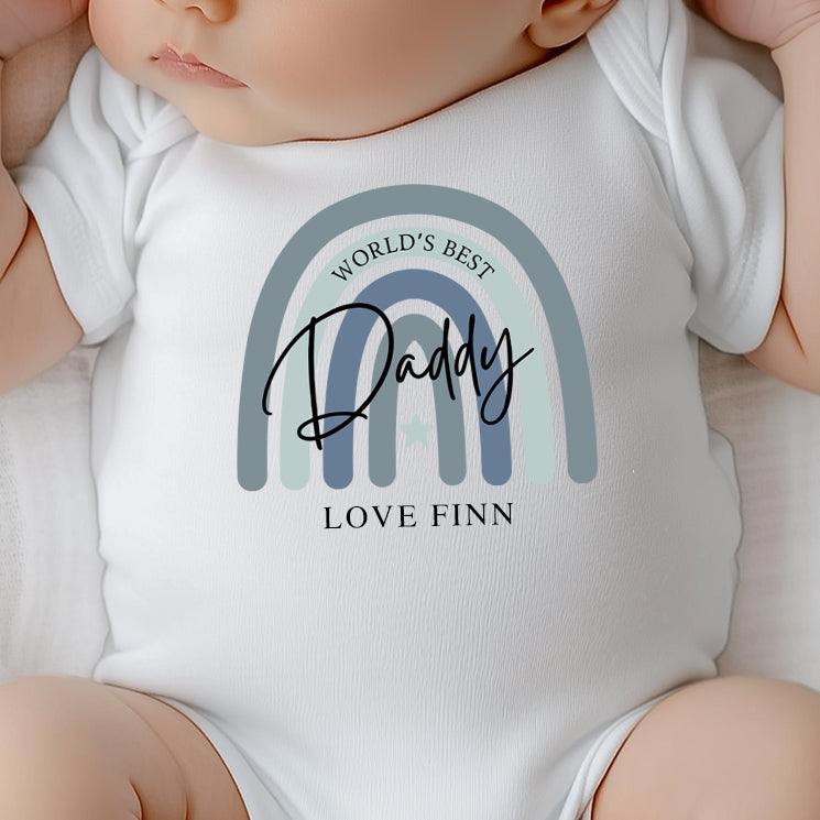 Best Daddy custom Onesie 