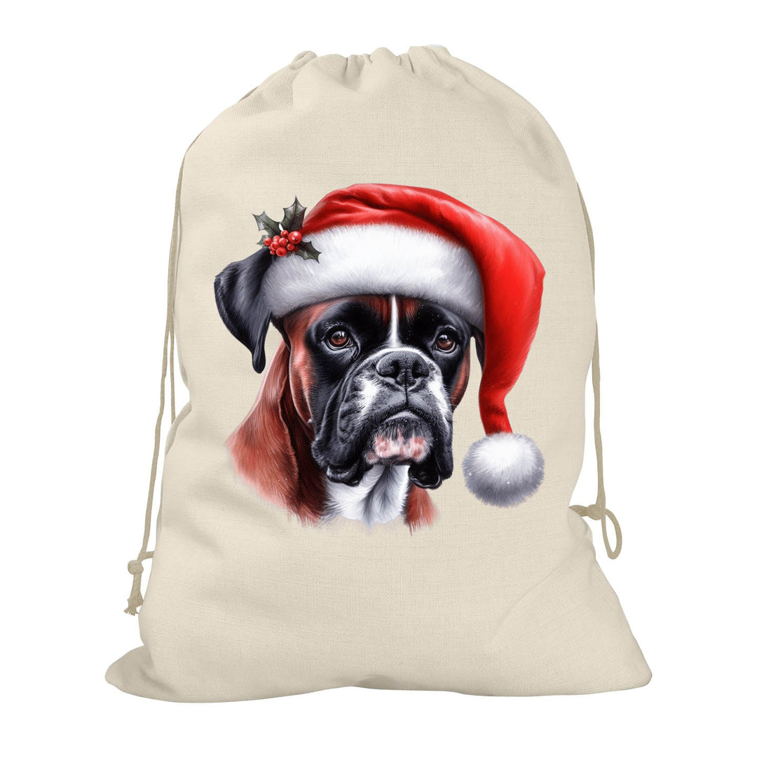 Personalised Dog Santa Sack – Custom Pet &amp; Name