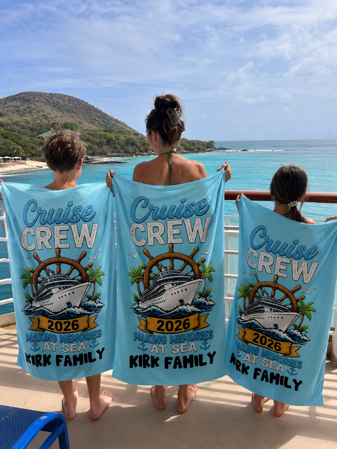 Making Memories Cruise 2026 | Personalized Quick Dry Sand-Free Towel