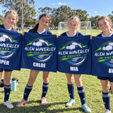 Soccer Splash Personalized Towel