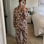 Pet Face Mash pyjama set in soft cotton, made for cosy nights in - The Custom Co