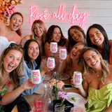 Bride Vibes Personalised Wine Tumbler