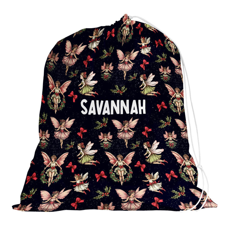 CHRISTMAS FAIRY SANTA SACK