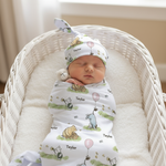 personalised swaddle set winnie the pooh