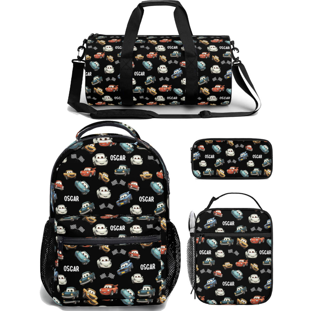 CARS KIDS BAG COMBO DUFFLE, BAG &amp; LUNCH BAG