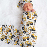 boys baby swaddle with custom name