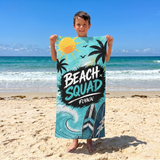 Beach Squad Personalized Towel