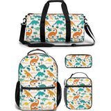 dino backpack lunch bag duffle bag combo