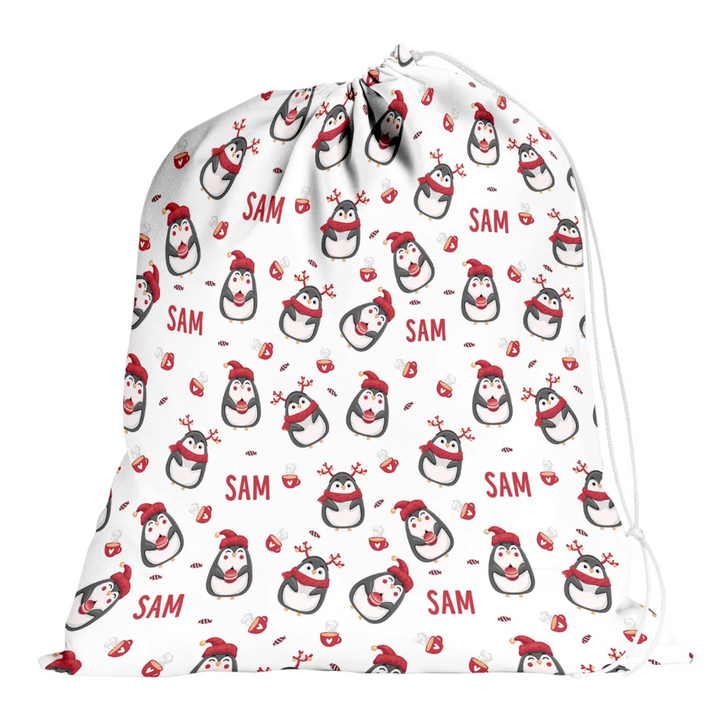personalised santa sack