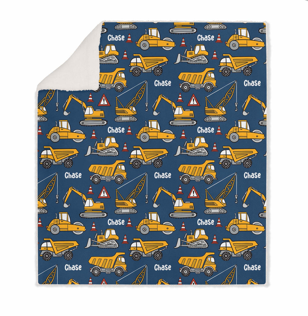 DOZER KIDS SHERPA BLANKET